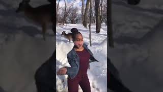 Download Lagu Motive x Promiscuous - Ariana Grande (Dance Video) | Dancing with a Deer🦌 MP3