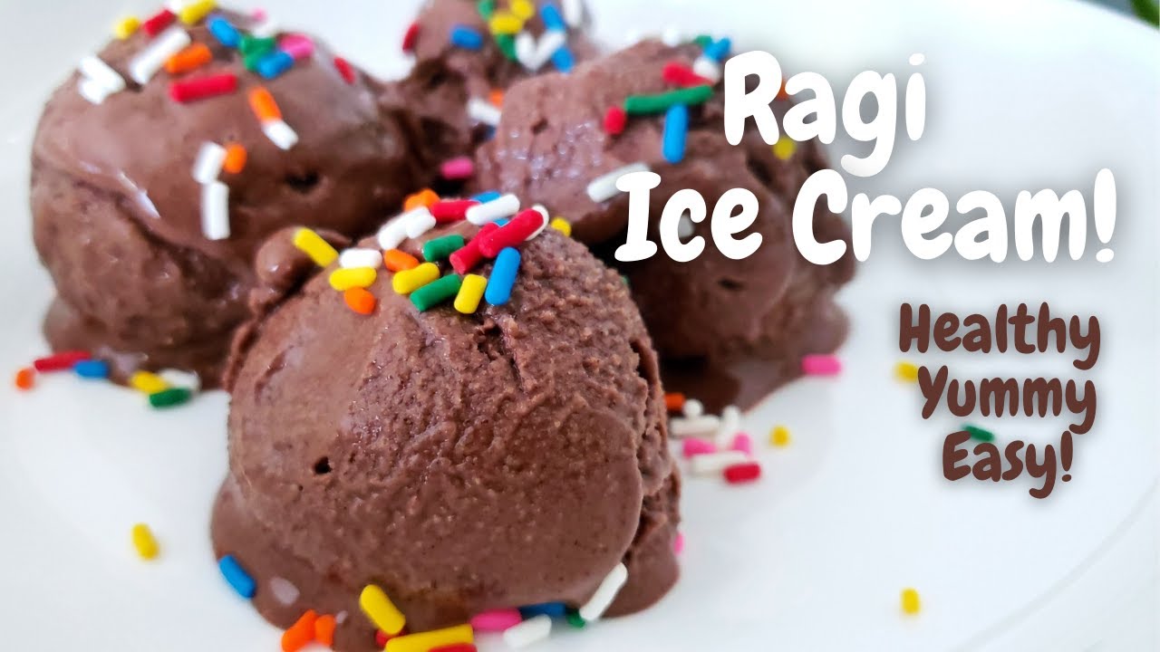 Ragi Ice Cream! | No Ice Cream Maker | No Cream | Eggless | Yummy, Easy, Healthy | Culinary Aromas