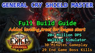 POE 3.18 | General Cry Shield Crush/Charge | Low Budget Version | Sentinel League Starter POE 3.18 | General Cry Shield Crush/Charge | Low Budget Version | Sentinel League Starter