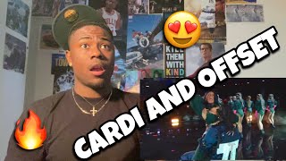 Cardi B \& Offset In Fire “Clout”\&“Press” Performance At The BET Awards | BET Awards 2019 | Reaction