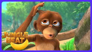 Munki's Bad Hair Day Disaster! 🙈 - Jungle Beat | Kids Cartoons | WildBrain Banana Jungle
