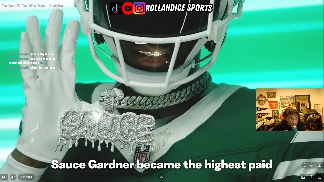 Соус Гардер: 7 миль до НФЛ 🤯 | От гетто до самой высокооплачиваемой звезды НФЛ - Реакция