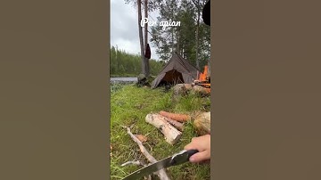 membuat api unggun #alam #natural #negriatasawan #camping #sunrise #bushcraft #camp #gunung