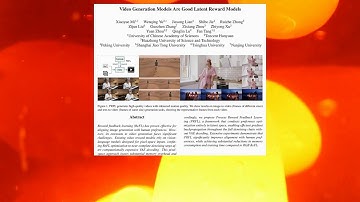 Video Generation Models Are Good Latent Reward Models (Nov 2025)