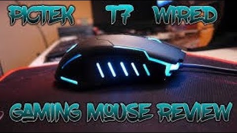 Pictek Gaming Mouse T7 Review | Technical Functions | Software MACRO BUTTON SET UP || ALL IN ONE