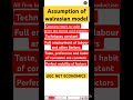 Assumption of Walrasian Model #ugcnet #neteconomics #shortsvideo #shortsviral #shortsfeed #shorts