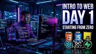 Day 1 of 100 Days of Code – No Experience to Developer