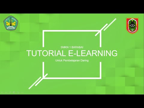 Cara Menggunakan E-Learning SMK Negeri 1 Barabai Bagi Siswa Untuk Pembelajaran Daring