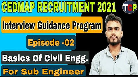 Cedmap Interview Guidance | Cedmap Recruitment 2021 | Cedmap Sub Engineer Interview Guidance |