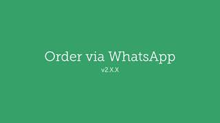 Order via Whatsapp | Prestashop | Prestashop Module | Code e-Shop