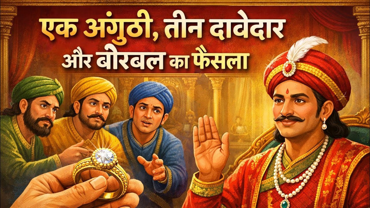💠 एक अंगूठी, दो दावेदार और बीरबल का फैसला** | akbar birbal ki stories | moral story | 