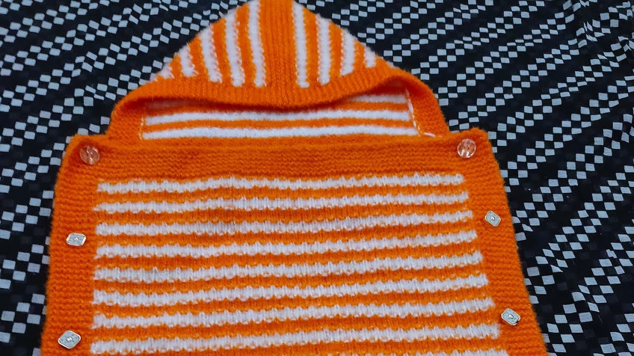 Sleeping Bag for New Born Baby to one years baby आसान बुनाई में #294*#2019.