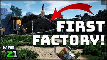 Starting To Get Things Automated ! Satisfactory Episode 2 | Mrs. Z1