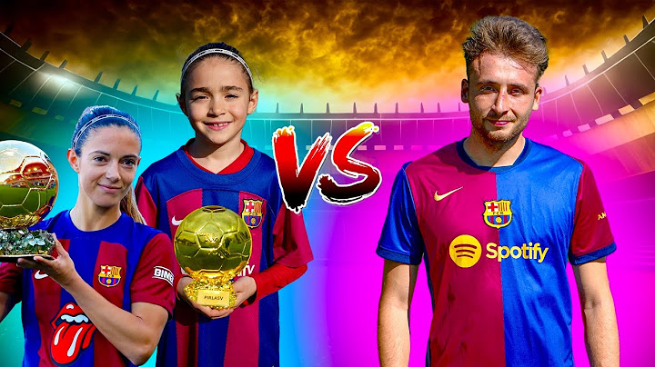 Pierino VS Mini Aitana Bonmati - 1 VS 1 a Calcio