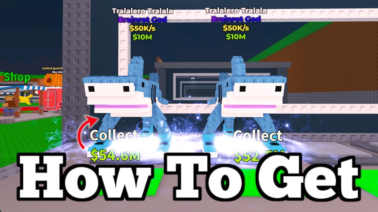 How To Get Tralalero Tralala in Steal A Brainrot! Roblox