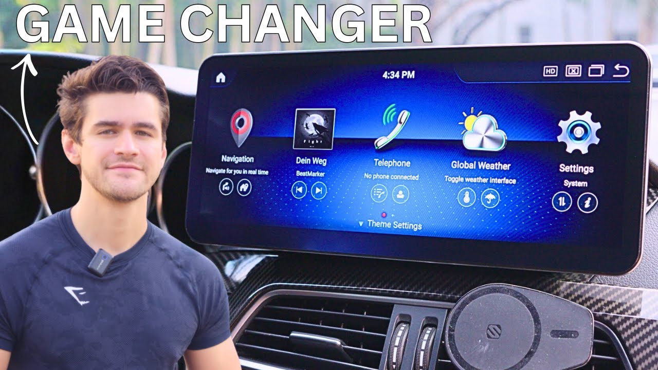 Mercedes W204 Android Screen Install | Full DMP Upgrade for C300 / C350 / C43