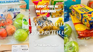 I SPENT $105.30 AT KROGERS ON GROCERIES #kroger #groceryhaul #groceries