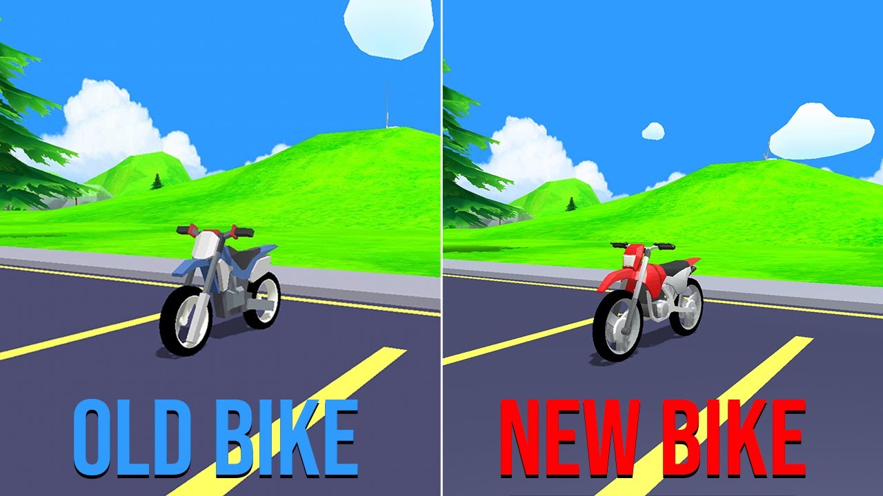 Dude Theft Wars Jack's Old Bike (Sanchez) Vs New Bike (Mountain Bike