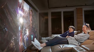 FIZEMOS UM CINEMA DENTRO DE CASA!