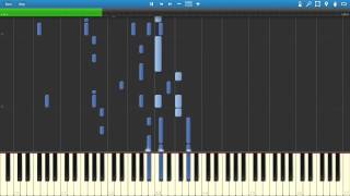Black Bullet (ブラック・ブレッ) OP - black bullet (Piano Tutorial) [Synthesia] // joshagarrado