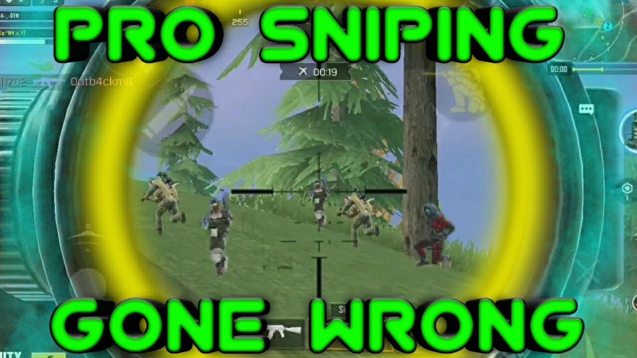 Pro Sniping Gone Wrong in COD Mobile - YouTube