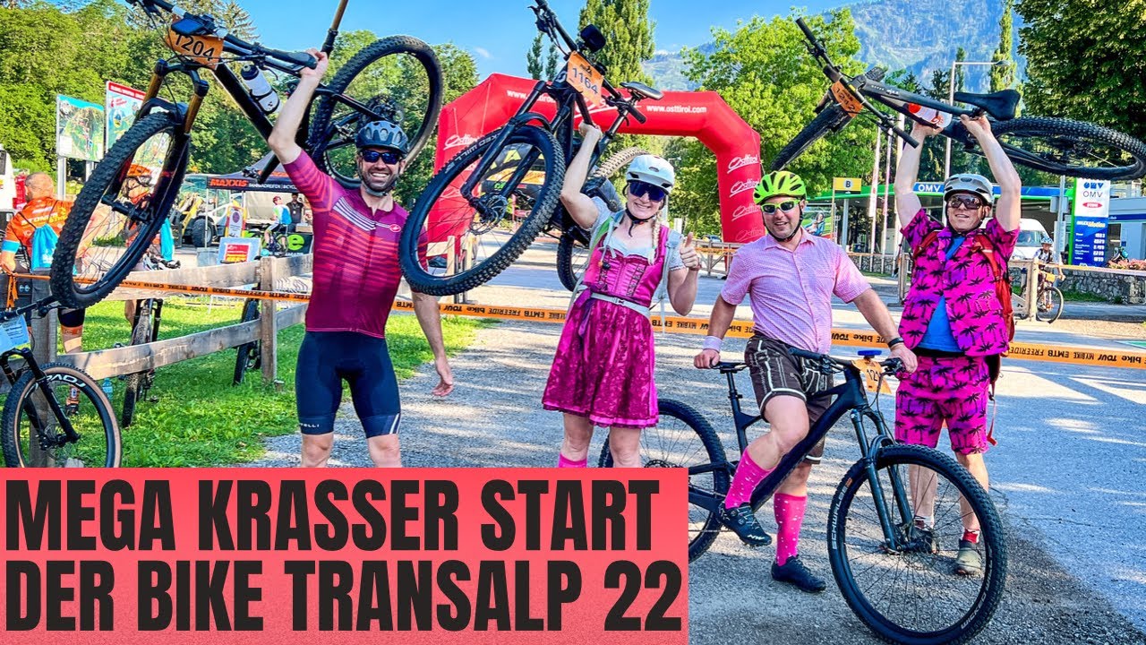 MEGA KRASSER START DER MAXXIS BIKE TRANSALP 2022 / ETAPPE 1 LIENZ - SILLIAN / FREERIDE INC. AUSTRIA