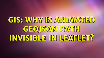 GIS: Why is animated GEOJSON path invisible in Leaflet?