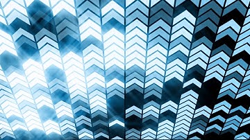 LED blue light arrow background loop animation - Download Stock Footage