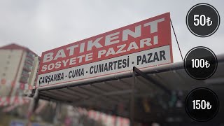 BATIKENT SOSYETE PAZARI 🛍🥼 ANKARANIN MEŞHUR SOSYETE PAZARİ