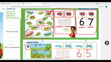 Kindergarten Math Lesson 5 -2 Count the Number of Objects in Each Category