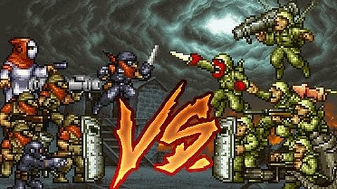 [METAL SLUG ATTACK] Ptolemaic Infantry vs Rebel Infantry