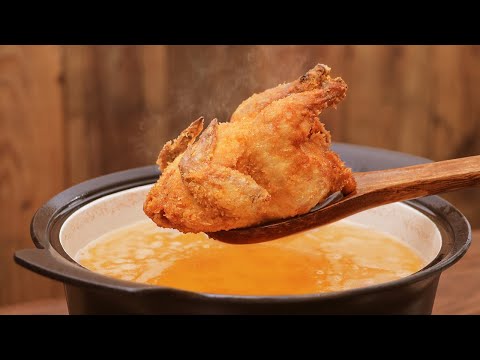 ASMR┃ BEST FRIED WHOLE CHICKEN KFC RECIPE