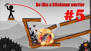Stickman Destruction Warrior 2 Part 5 (by Stickman Game Fever) / Android Gameplay HD screenshot 5