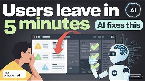 Your SaaS Is Losing Users in 5 Minutes — I Built an AI to Fix Onboarding (Agent.ai Hackathon)