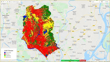 LULC mapping with Big Geospatial Data Analysis with Google Earth Engine for Remote sensing Analysis