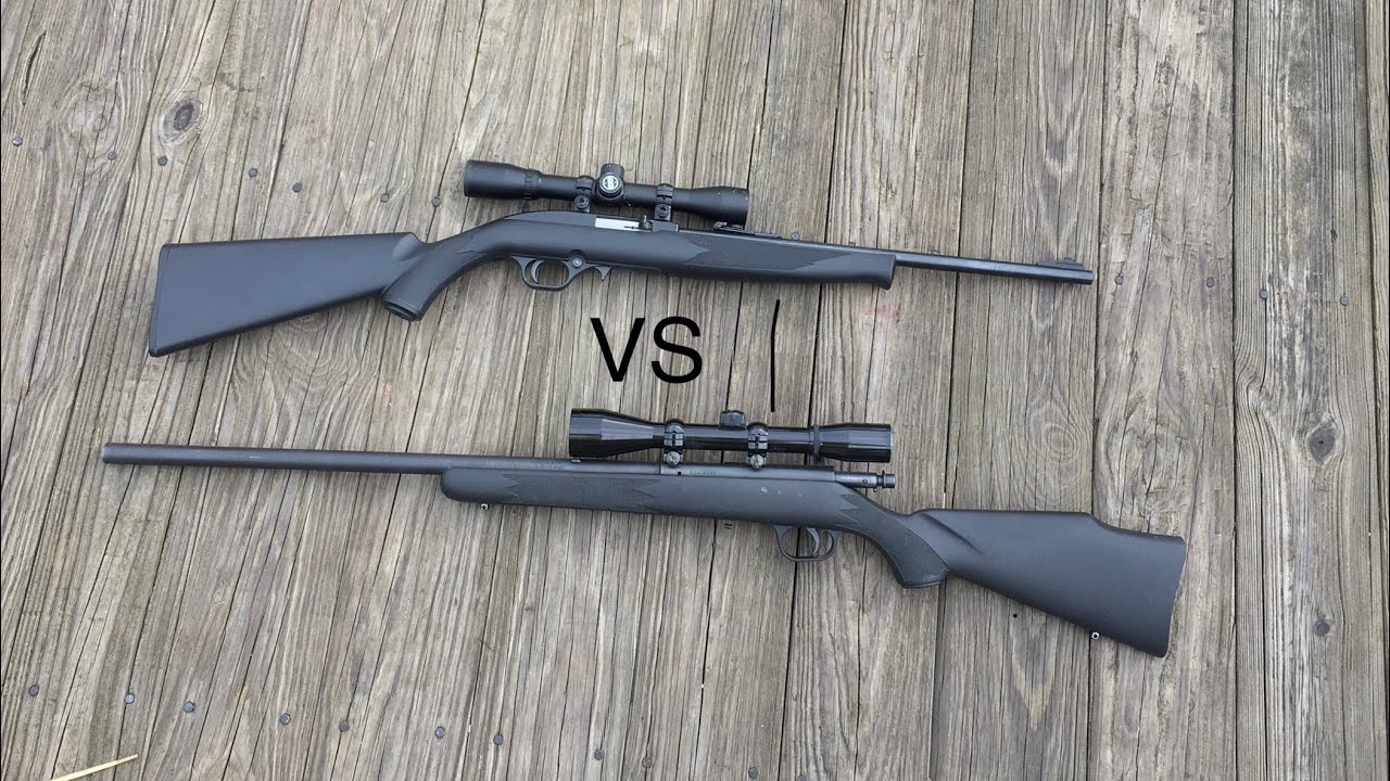 SEMI AUTO .22 VS BOLT ACTION .22 WHICH IS BETTER? YouTube