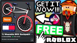 FREE ACCESSORY! HOW TO GET TJ Wearable BMX Backpack! (ROBLOX Tommy Play Event) screenshot 5