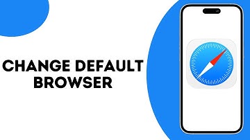 How to change default browser on iPhone ?