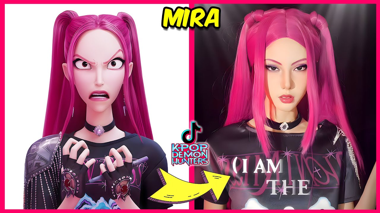 KPOP Demon Hunters in Real-Life TikTok Version ~ Guess Demon Hunters By Dancing & Singing💃🎵