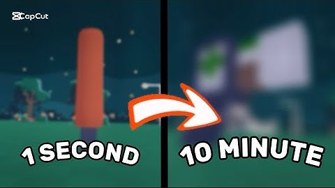 1 second Vs 10 minute build in Yeeps hide and seek