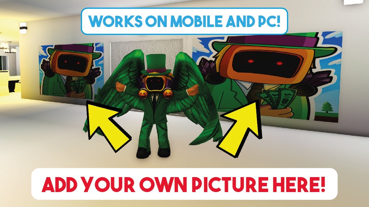 Add Pictures into Roblox Bloxburg in 2022!