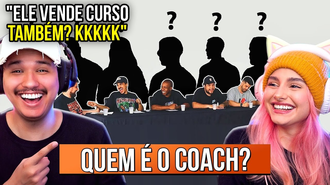 Esse cara não vende curso? kkkk QUEM é o COACH? | React Aqueles Caras