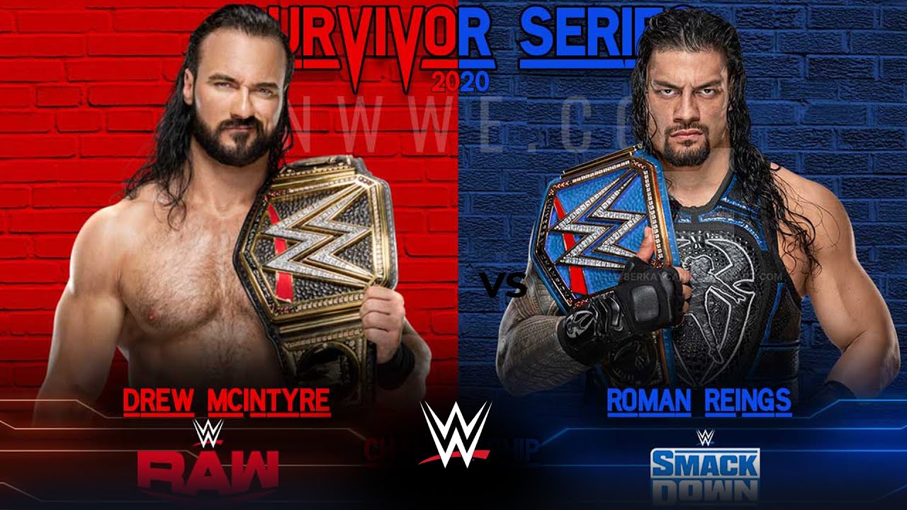 WWE Survivor Series 2020 Roman Reigns vs Drew McIntyre 22 November 2020 Highlights HD