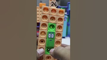 43:29 Minutes Compilation Unboxing Mathlink Cubes Numberblocks 24 Activity Set!Satisfying ASMR Video