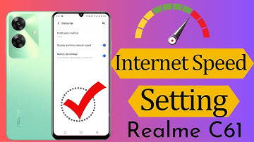 Realme C61 me Internet Speed Show Kaise Kare | Realme C61 Data Speed Show kare