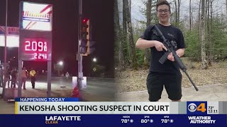 Kenosha shooting suspect in court