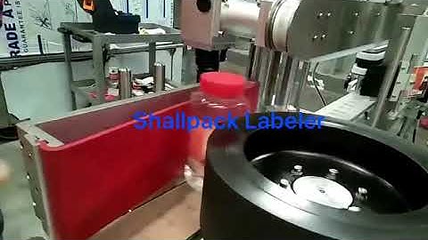 3 side labeling for square bottles of Pran