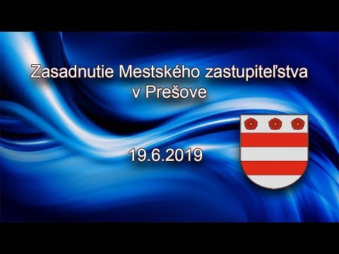 5. MsZ Prešov, 19.6.2019 1. časť doobedu