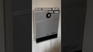 Dreo heater with WiFi, remote control and app. #tech #home