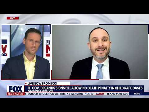 FOX LiveNOW: DeSantis Signs Death Penalty Law Defying US Supreme Court Ruling. Analysis w/ Attorney Andrew Lieb.